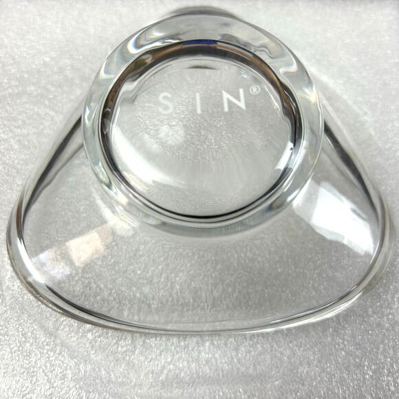 SIN Urch Glass Decorative Set of 3 Bowls Clear Dishwasher Safe Snacks Candy Dish - Picture 5 of 13